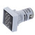 AD16‑22FSV Digital Voltage Signal Indicator Light Panel Voltage Meter Indicator 60~500V ACWhite