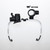 Loupe Magnifier Glasses Head Mount with LED Light Adjustable Glasses Bracket Watch Repair Magnifier for Mechanical Processing Jewelry Appraisal (8X 15X 23X)