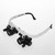 Loupe Magnifier Glasses Head Mount with LED Light Adjustable Glasses Bracket Watch Repair Magnifier for Mechanical Processing Jewelry Appraisal (8X 15X 23X)