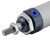 32mm X 200mm Single Rod Mini Pneumatic Air Cylinder Double Acting