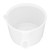 Water Ladle Plastic Short Handle for Agricultural Garden Bath Kitchen Pour Vegetables White