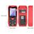 UNI-T LM50A Laser Distance Measure Meter 50M with 2 Bubble Levels LCD Backlit Display Pythagorean Mode Measure Distance Area Volume Mute Function 99 Groups Data Storage Carrying Bag