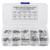 150PCS 9 Sizes Hex Socket Cap Head Screws Assortment Set with Plastic Box #2‑56 UNC