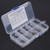 150PCS 9 Sizes Hex Socket Cap Head Screws Assortment Set with Plastic Box #2‑56 UNC