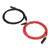 2Pcs Solar Extension Cable 10AWG Solar Cable with Female Male Connector for Outdoor Use Red Black 3 M