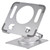 Desktop Book Stand for Reading with 360° Rotating Base & Page Clips Foldable and Angle Adjustable for Cooking Book Holder Textbook Recipe Magazine Document Storybook Tablet Pad