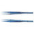 2 Pcs Fine Tipped Tweezers Straight Tip Bent Tip Titanium Alloy Electronic Repair Tweezers for Welding