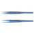 2 Pcs Fine Tipped Tweezers Straight Tip Bent Tip Titanium Alloy Electronic Repair Tweezers for Welding