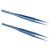 2 Pcs Fine Tipped Tweezers Straight Tip Bent Tip Titanium Alloy Electronic Repair Tweezers for Welding