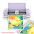 Bisofice Cutting Machine Special Pad 12 Inch Measuring Grid Replacement Transparent PP Material Adhesive Mat With Clear Film Cover for Silhouette Cameo Plotter Machine