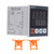 PID Temperature Controller 72x72mm Digital Display Intelligent Thermostat AC 100‑240V
