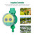 Outdoor Timed Irrigation Controller Automatic Sprinkler Controller Programmable Valve Hose Water Timer Faucet Watering Timer for Home Garden Farmland