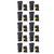10 Set 3 Pin Way Waterproof Electrical Connector Car Wire Connector Plug Terminal