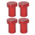4PCS Woodworking Desktop Limit Blocks Multifunctional Workbench Peg Brake Stops 20mm Diameter Red