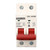 DC Circuit Breaker Short Circuit Protection Arc Extinguishing Miniature Circuit Breaker DC 500V 2P 6A