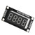0.36in 4 Digit Digital Tube LED Blue Display Segment Module with Clock TM1637 2 Pin IO 5V