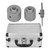 2PCS Concrete Wall Hole Opener with Adapter Carbide Hole Cutter for Electric Hammer Impact Drill