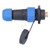 IP68 Waterproof Plug Socket Flange Aviation Power Connector Industrial Adapter AC380V SP204 Pin (380V 25A)