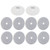 10Pcs 3in Sanding Discs Pads Buffing Polishing Diamond Marble Concrete Stones 100 Mesh