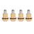4Pcs Excavator Joystick Handle Burr Free Exquisite Professional Joystick Pusher Control Valve for Hitachi