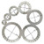 Round Leather Corner Cutting Ruler Tool for Leather Projects