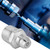10 Pcs M10*1 Burly and Durable Grease Nipple for Engineering Machinery (Straight)