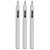 3Pcs Round Hole Punching Tool Alloy Steel DIY Leather Craft Hole Puncher Accessory3mm