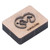 Number 3 Shape Leather Punching Cutting Die Shaped Leather Wood Rubber Punch Cut Mold 41x26.5mm