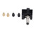 3D Printer Hotend Kit Upgrade Extruder Hot End Parts with 0.4mm 0.6mm Nozzles for Bambu Lab X1 X1C P1P P1S Type 4