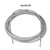 Outdoor Clothesline Stainless Steel Clothesline Wire Heavy Duty with Turnbuckle and Hooks (8m)