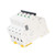 Miniature Circuit Breaker PA66 Flame Retardant Housing 4P Automatic Circuit Breaker for Commercial Building AC 400V 25A