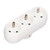 Plug Adapter 16A   Standard PC 3 Way Waterproof Power Outlet for Travel Outdoor