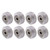 16Pcs 3D Printer Polycarbonate Pulley Transparent Rustproof Robust Bearing Pulley Wheel for Anet E16