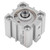 SDA25-10 25mm Bore 10mm Stroke Aluminum Double Acting Pneumatic Air Cylinder