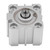 SDA25-10 25mm Bore 10mm Stroke Aluminum Double Acting Pneumatic Air Cylinder