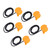 5PCS Cylindrical Proximity Switch NPN Normally Open Distance Approach Sensor 6‑36VDC 300mA