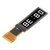 4 Pcs 0.91in Display Screen Organic Light Emitting Diode SPI Interface 15PIN Display Module White