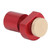 19mm Bench Dog with Thumb Screw Aluminum Alloy Woodworking Table Stop Non Slip Workbench Limiting Block Red