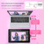 BOSTO BT-13HDK Portable Graphics Drawing Tablet 13.3 Inch H-IPS LED Screen Display Digital Art Drawing Pad 8192 Pressure Level Passive Technology 8 Customizable Shortcuts Keys Compatible with Windows Mac Android for Drawing Design Kids Adults