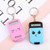 Mini Calculator Cute Cartoon with Keychain 8 Digits Display Portable Pocket Size Calculator for Children Students School Supplies