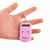Mini Calculator Cute Cartoon with Keychain 8 Digits Display Portable Pocket Size Calculator for Children Students School Supplies