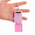 Mini Calculator Cute Cartoon with Keychain 8 Digits Display Portable Pocket Size Calculator for Children Students School Supplies