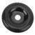 Wood Carving Disc Stable No Deformation Sturdy Construction Woodworking Grinding Plate Shaping Wheel Black