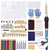 Wood Burning Kit with 105Pcs Soldering Iron Tips Multifunctional Wood Burner Tool Adjustable Temperature 200-450℃ Professional Pyrography Pen for Woodburning Embossing Carving Soldering Adults Beginners