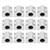 12Pcs Linear Motion Bearing Slide Block Box Type CNC Slide Unit Bushing for SCS8UU Roller