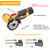 19500rpm Electric Grinding Tool Multifunctional Mini Grinder Handheld Cutter for Cutting Polishing Ceramic Tile Wood Stone Steel