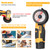 19500rpm Electric Grinding Tool Multifunctional Mini Grinder Handheld Cutter for Cutting Polishing Ceramic Tile Wood Stone Steel