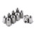 M3-M8 Flat Head Threaded Blind Rivet Nut Insert Nutsert Screw Stainless Steel(M8)