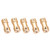 5pcs Motor Copper Shaft Coupling Coupler Connector Sleeve Transfer Joint Adapter