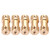 5pcs Motor Copper Shaft Coupling Coupler Connector Sleeve Transfer Joint Adapter